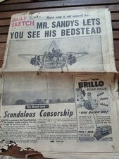 Daily sketch 1954 for sale  MONMOUTH