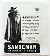 1938 sandeman sherry usato  Spedire a Italy