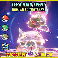 TORTERRA TERA RAID EVENT ⚡ POKEMON ESCARLATE E VIOLETA ⚡ 6 IV ⚡ MARCA MAIS PODEROSA comprar usado  Enviando para Brazil