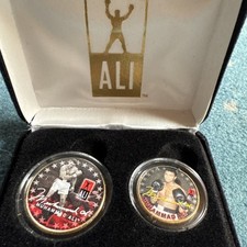 Muhammad ali gedenkmünzen gebraucht kaufen  Vilseck