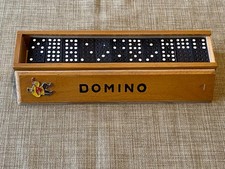 Conjunto de dominó vintage de madeira com caixa – jogo de tabuleiro clássico, retrô, jogo familiar comprar usado Conjunto de dominó vintage de madeira com caixa – jogo de tabuleiro clássico, retrô, jogo familiar comprar usado  Enviando para Brazil
