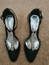 Ladies black satin for sale  PINNER