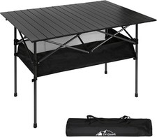 Mesa de acampamento 41,4""x 28,4"" mesa de acampamento dobrável de alumínio ultracompacta com G comprar usado  Enviando para Brazil