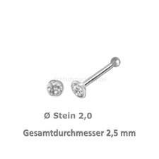 Nasenpiercing 925 silber gebraucht kaufen  Ennepetal