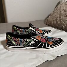 VANS CLASSIC SLIP-ON DÍA DE LOS MUERTOS UNISEX HOMBRE 10.5= MUJER 12 CALAVERAS Zapatos segunda mano  Embacar hacia Argentina