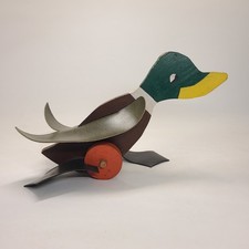 Vtg wooden duck for sale  Middlebury