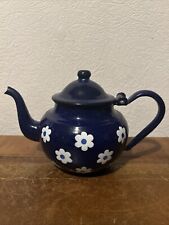 Vintage enamel teapot for sale  HALESOWEN