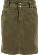 Stretch cordrock dunkeloliv gebraucht kaufen  Deutschland