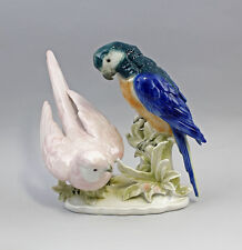 9942495 Porcelana Figura Pájaro Papagei-Gruppe Wagner & Apel 21x16x21cm comprar usado  Enviando para Brazil