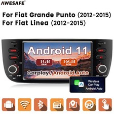 Usado, Rádio estéreo GPS navegação 32G para Fiat 500 2007-2015 Fit Apple Carplay Android 13 carro comprar usado  Enviando para Brazil