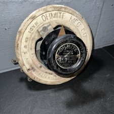 Ohmite 25 Ohms Modelo R 4.47 Amp 600 Volts Chicago Fabricado nos EUA Reostato Série A comprar usado  Enviando para Brazil