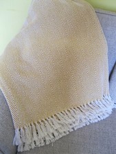 Dunelm herringbone throw for sale  PORTSMOUTH