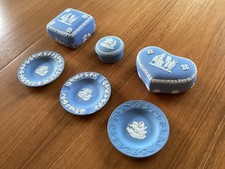 Selection blue wedgwood for sale  WARE