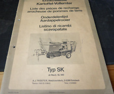 Ersatzteilliste kartoffel voll gebraucht kaufen  Künzing