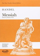 Messiah vocal score for sale  ROSSENDALE