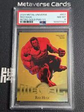 2024 Metal Universe Retro Precious Gold Gems PMG 1/1 ONE OF ONE Red Hulk PSA8 comprar usado  Enviando para Brazil