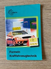 Formeln kraftfahrzeugtechnik e gebraucht kaufen  Gehlsbach