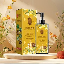Tintura de cabelo amarela dose única tintura de cabelo com fragrância vegetal natural floral T99C, usado comprar usado  Enviando para Brazil