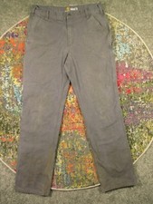 Calça Carhartt Masculina de Lona 35x36* Cinza Laço Martelo Relaxado 103279 GVL comprar usado  Enviando para Brazil