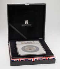 2012 Grã-Bretanha S10PND 5 Oz. Prata redonda dos Jogos Olímpicos de Londres 2012 NGC PF70 1000 comprar usado  Enviando para Brazil