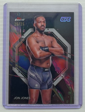 Usado, 2024 Topps Finest UFC Jon Jones refrator preto comum #25/25 peso pesado comprar usado  Enviando para Brazil