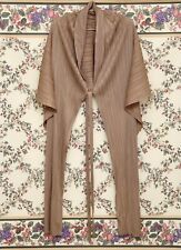 Poncho xale Issey Miyake plissado inspirado por favor marrom claro tops capa de ombro comprar usado  Enviando para Brazil