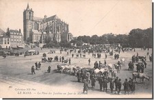 Cpa mans place d'occasion  France