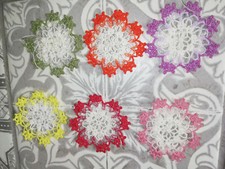 Handmade häkelblumen gestärk gebraucht kaufen  Königswartha