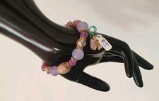 Bracciale donna pietre usato  Italia