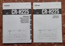 Teac h225 manuale usato  Roma