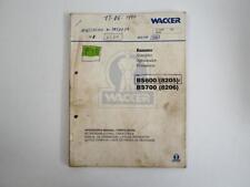 Wacker bs600 bs700 gebraucht kaufen  Merseburg
