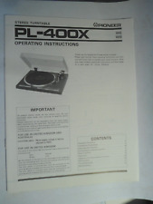 Pioneer 400x manuale usato  Cagliari