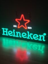 Insegna luminosa heineken usato  Italia