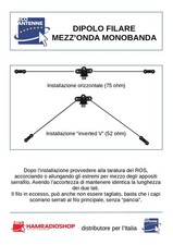 Monodip dipolo filare usato  Villa Santa Lucia