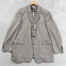 Jaqueta Stafford Executive Blazer Masculina 44L Lã de Seda Preppy, usado comprar usado  Enviando para Brazil
