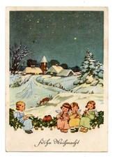 Alte postkarte winterlandschaf gebraucht kaufen  Plessa