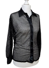 Camicia donna paillette usato  Acireale