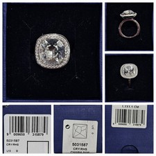 Lindo anel de cristal swarovski comprar usado  Enviando para Brazil