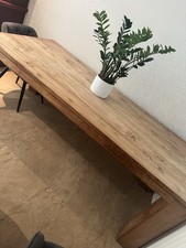 chunky oak dining table for sale chunky oak dining table for sale MANCHESTER