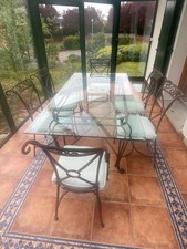 Table manger verre d'occasion  Saint-Louis