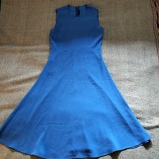 Vestido midi Joseph azul gola simulada linha A comprar usado  Enviando para Brazil