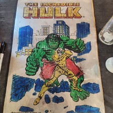 Vintage 1978 Incredible Hulk Marvel Comics Group Avalon Original Foil Poster comprar usado Vintage 1978 Incredible Hulk Marvel Comics Group Avalon Original Foil Poster comprar usado  Enviando para Brazil