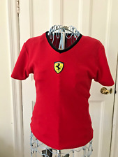 Ferrari womens shirt for sale  HYTHE