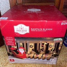 Holiday time santas for sale  Burton