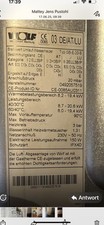 Wolf gasamatur gebraucht gebraucht kaufen  Bützow-Umland