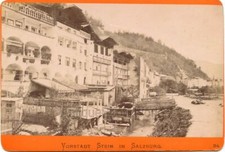 Slazburg Austria Casas Por Stream Secado Laundry Antigüedad Gabinete Foto, usado comprar usado  Enviando para Brazil