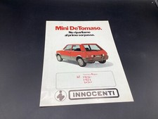 Brochure auto vintage usato  Italia