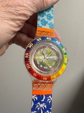 1995 Mind the Shark Scuba Vintage Swatch na Caixa Original Está Funcionando, Como Está comprar usado  Enviando para Brazil