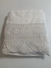 Vintage white crochet for sale  Notasulga