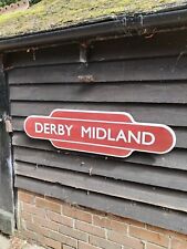 Derby totem enamel for sale  NOTTINGHAM